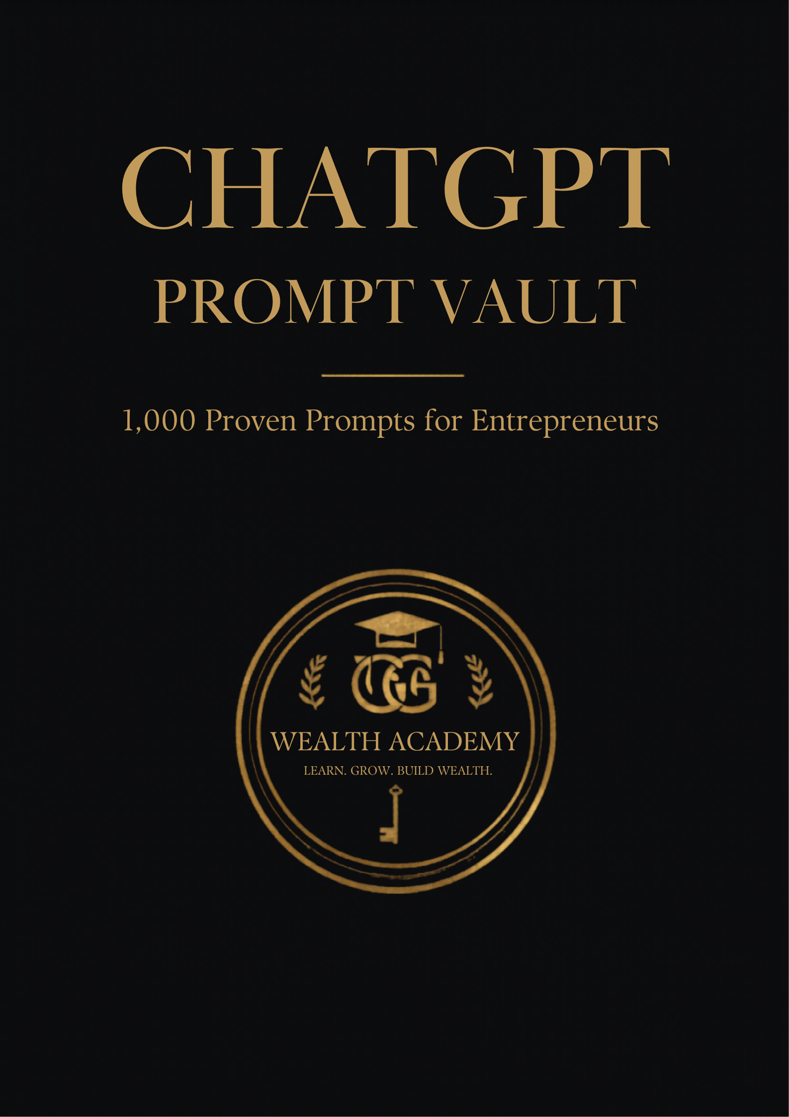 ChatGPT Prompt Vault 1000 Prompts - GG Wealth Academy