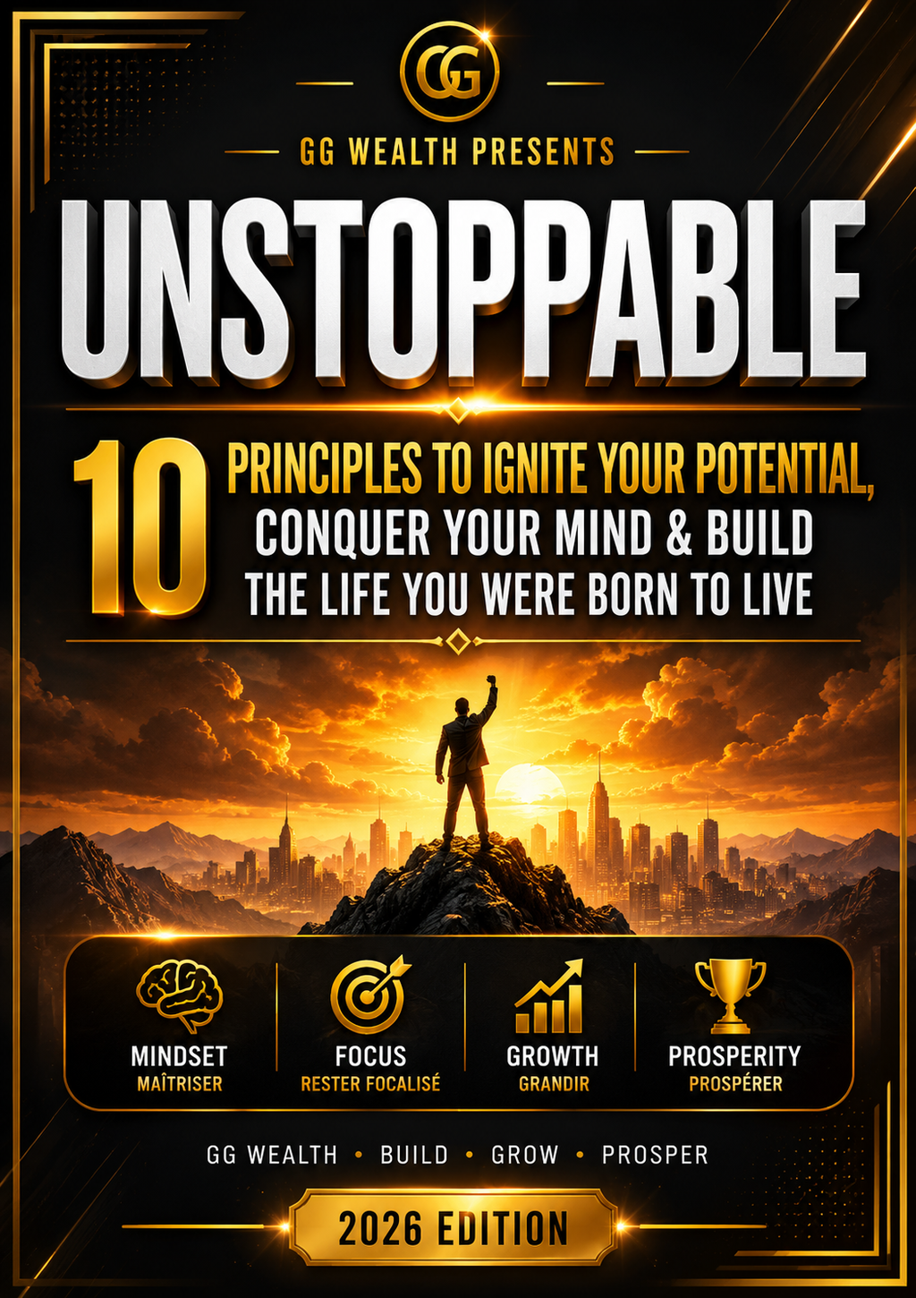 UNSTOPPABLE + INARRETABLE Bundle (EN + FR) + Bonus 500 Prompts